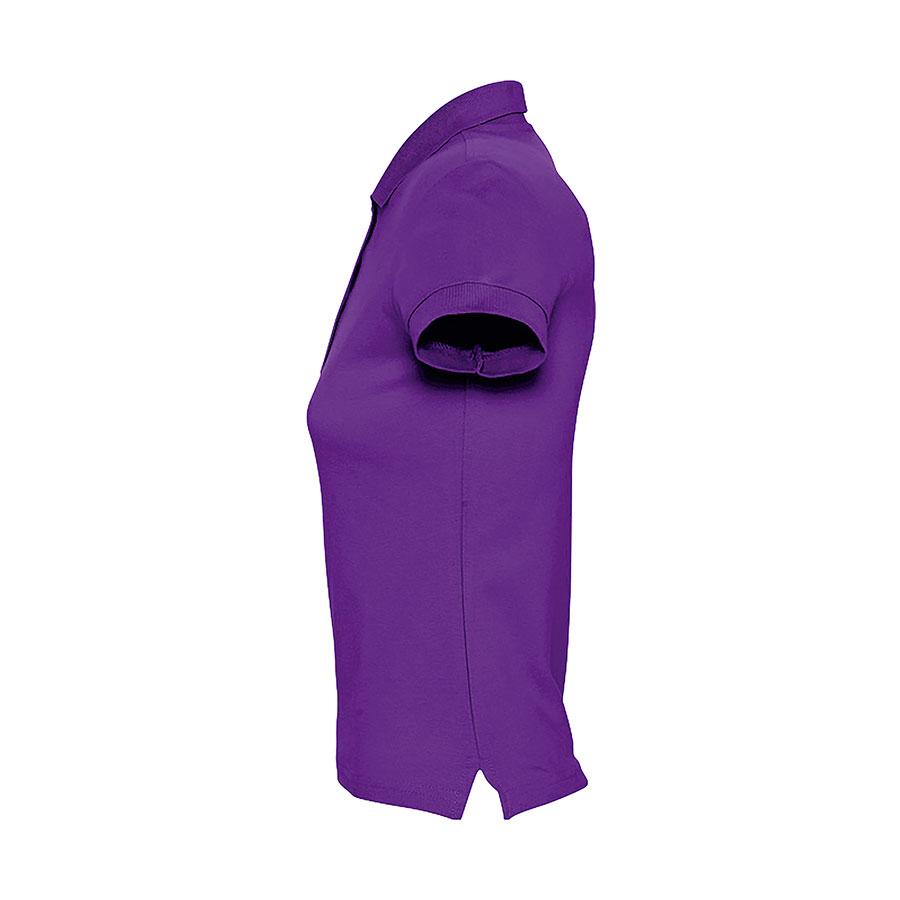 Поло женское PASSION, фиолетовый, XL, 100% хлопок, 170 г/м2, Фиолетовый, XL, 711338.712 XL - фото 3 - id-p68984178