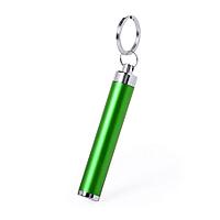 Брелок BIMOX с фонариком, зелёный, пластик, 8,5*d-1,4см, Зеленый, -, 345834 15