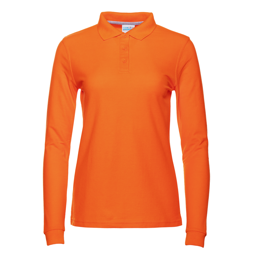 Рубашка поло женская 04SW_Оранжевый (28) (XS/42)