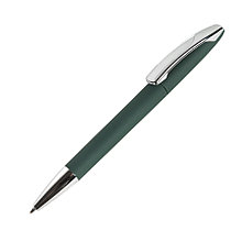 Ручка шариковая VIEW, пластик/металл, покрытие soft touch, Зеленый, -, 29443 17