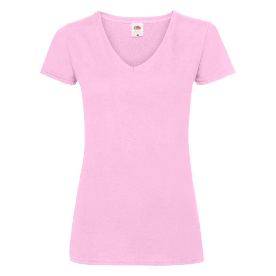 Футболка женская LADY FIT V-NECK T 210, Розовый, L, 613980.52 L - фото 1 - id-p68985361