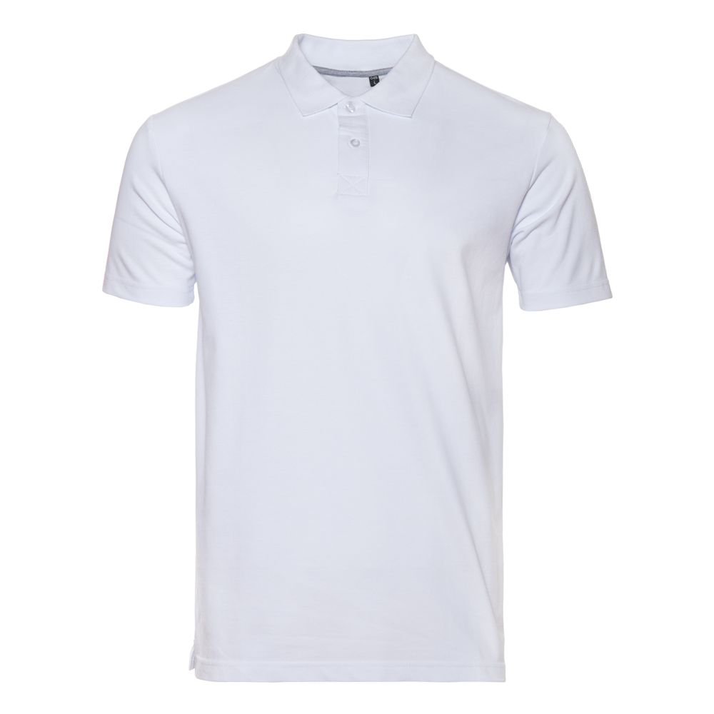 Рубашка поло унисекс 04B_Белый (10) (XL/52)