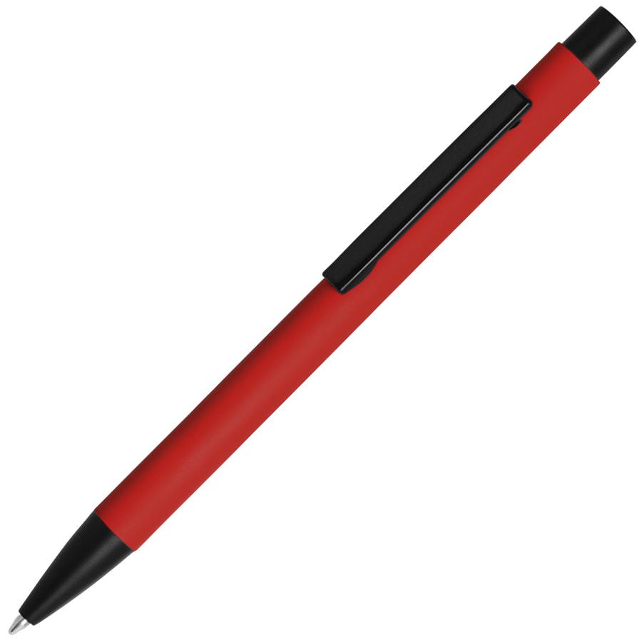 Ручка шариковая SKINNY, Soft Touch покрытие, Красный, -, 27101 08