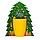 Коробка-украшение для чашки( D=9 см) в виде елки, белый, , 21018_big, фото 6
