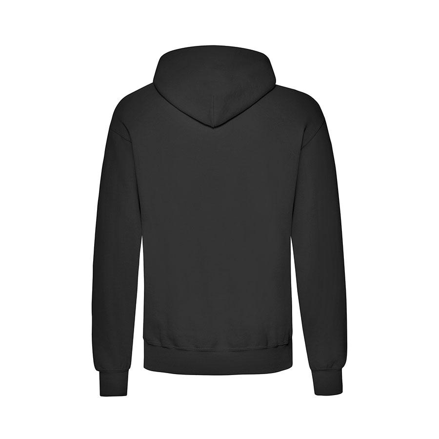 Толстовка с начесом CLASSIC HOODED SWEAT 280, Черный, S, 622080.36 S - фото 2 - id-p98137466