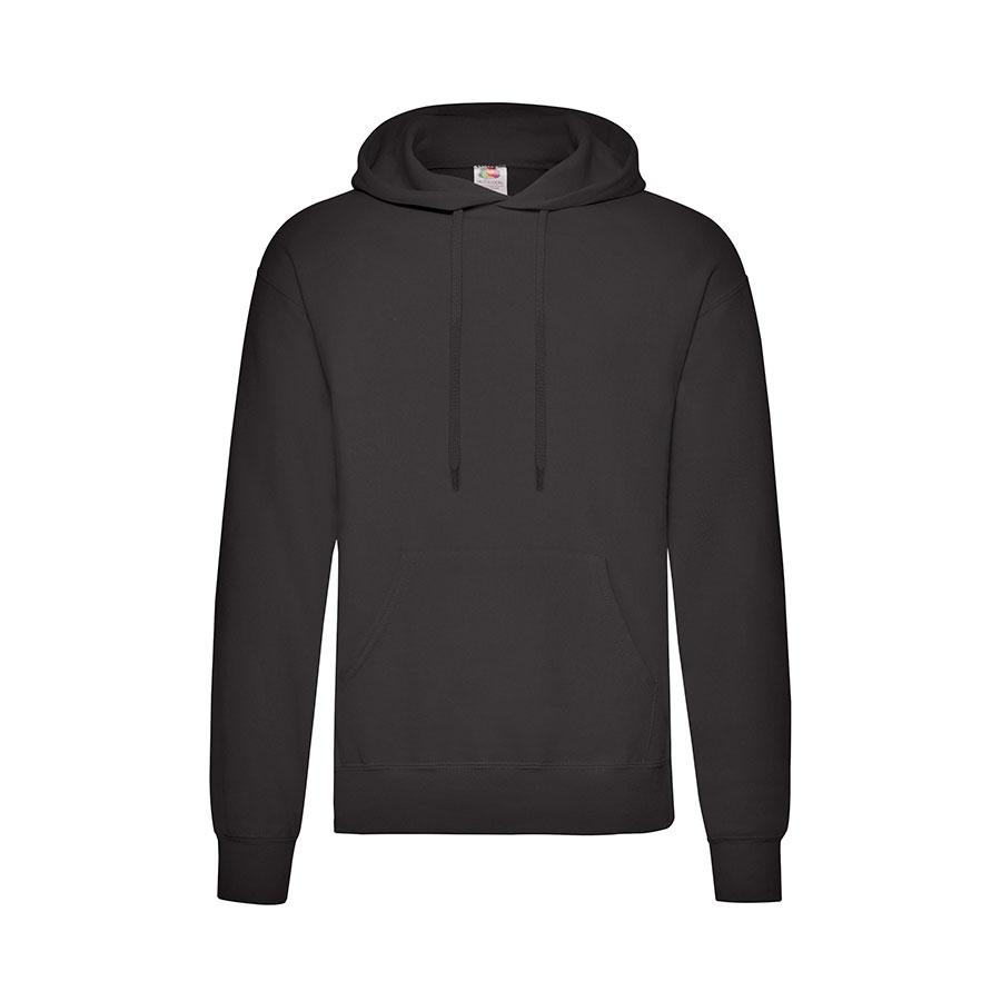 Толстовка с начесом CLASSIC HOODED SWEAT 280, Черный, M, 622080.36 M