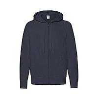 Толстовка без начеса LIGHTWEIGHT HOODED SWEAT JACKET 240, Темно-синий, S, 621440.AZ S