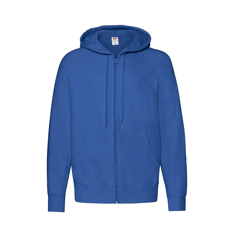 Толстовка без начеса LIGHTWEIGHT HOODED SWEAT JACKET 240, Синий, S, 621440.51 S - фото 1 - id-p68987278