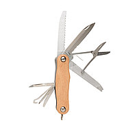 Карманный нож Wood, коричневый, коричневый; , Длина 10,2 см., ширина 2,7 см., высота 2,3 см., диаметр 0 см.,