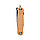 Карманный нож Wood, коричневый; , Длина 10,2 см., ширина 2,7 см., высота 2,3 см., диаметр 0 см., P221.389, фото 2
