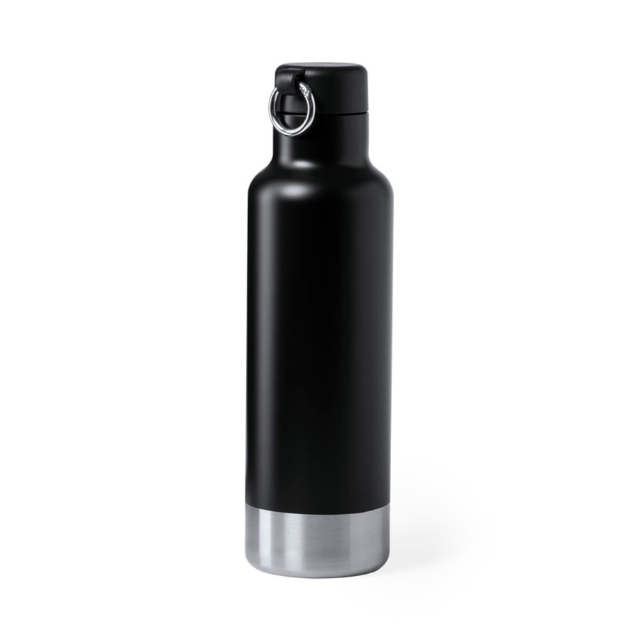 Бутылка для воды PERNAL, 750 мл, нержавеющая сталь, Черный, -, 346531 35 - фото 1 - id-p83212350