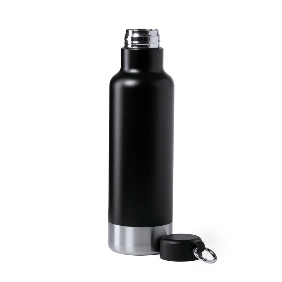 Бутылка для воды PERNAL, 750 мл, нержавеющая сталь, Черный, -, 346531 35 - фото 2 - id-p83212350
