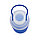 Стеклянная бутылка в силиконовом чехле, синий; , , высота 22,2 см., диаметр 7 см., P436.655, фото 6