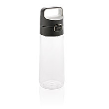Герметичная бутылка для воды Hydrate, прозрачный, прозрачный; темно-серый, , высота 23,4 см., диаметр 7,4 см.,