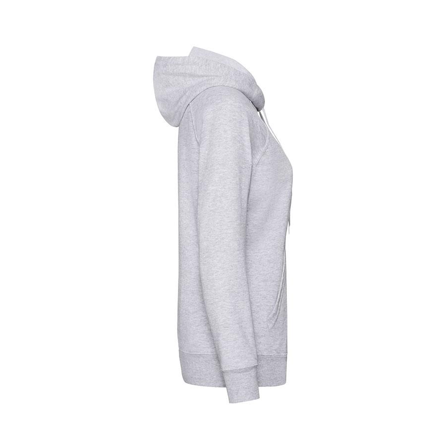 Толстовка женская без начеса LIGHTWEIGH HOODED SWEAT 240, Серый, XS, 621480.94 XS - фото 3 - id-p68985639