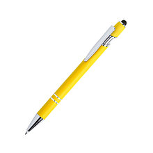 Ручка шариковая со стилусом LEKOR, металл, Желтый, -, 346367 03