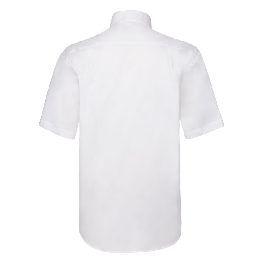Рубашка мужская SHORT SLEEVE OXFORD SHIRT 130 , Белый, M, 651120.30 M - фото 2 - id-p68987309