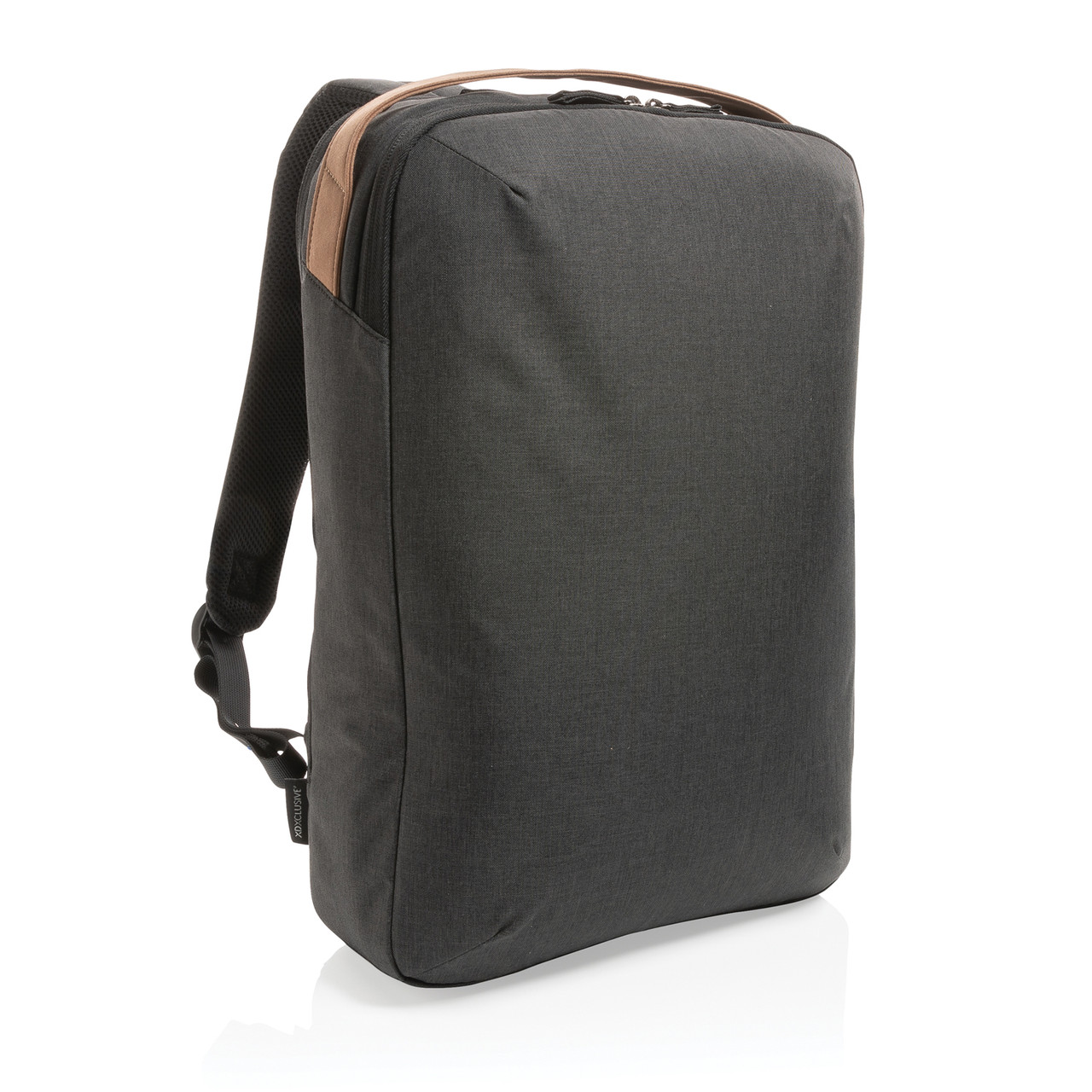 Двухцветный рюкзак Impact из RPET AWARE для ноутбука 15.6", черный; , Длина 29 см., ширина 10 см., высота 42 - фото 8 - id-p98379751