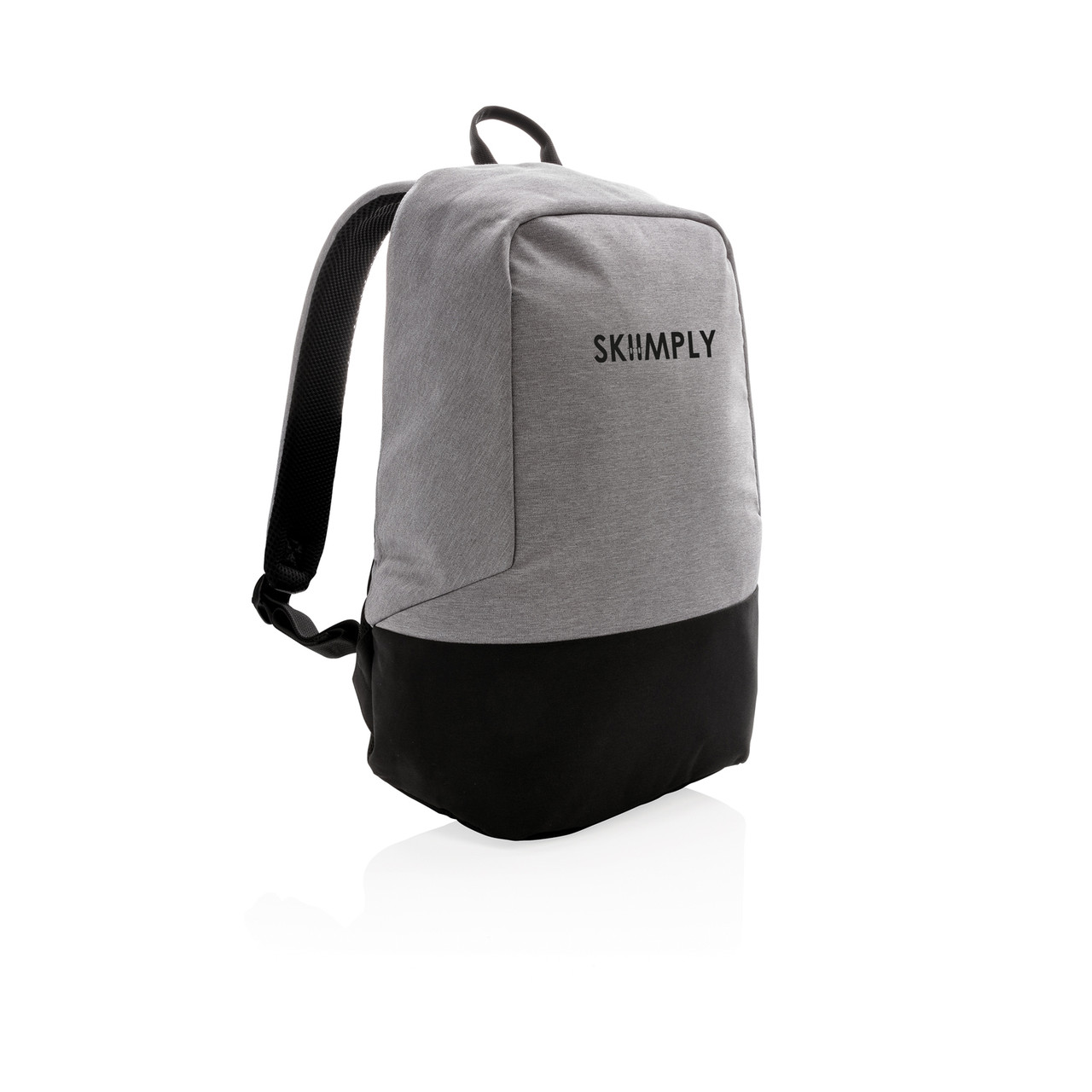Стандартный антикражный рюкзак, без ПВХ, серый; черный, Длина 35 см., ширина 13 см., высота 45 см., диаметр 0 - фото 6 - id-p69072806