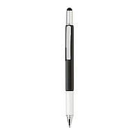 Многофункциональная ручка 5 в 1 из пластика ABS, черный, , ширина 1,4 см., высота 15 см., P221.561