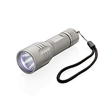 Фонарик CREE medium, 3W, серый; черный, , высота 12 см., диаметр 3,2 см., P513.562