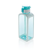 Квадратная вакуумная бутылка для воды, бирюзовый; , , высота 20,7 см., диаметр 8,8 см., P436.255