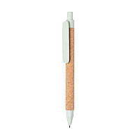 Эко-ручка Write, зеленый, зеленый; , , высота 14 см., диаметр 1,1 см., P610.987
