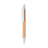 Эко-ручка Write, голубой, синий; , , высота 14 см., диаметр 1,1 см., P610.985