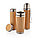 Герметичная вакуумная бутылка Bamboo, 350 мл, коричневый; , , высота 19,8 см., диаметр 6,5 см., P436.239, фото 8