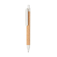 Эко-ручка Write, белый, белый; , , высота 14 см., диаметр 1,1 см., P610.983