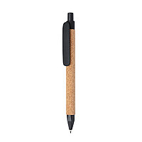 Эко-ручка Write, черный, черный; , , высота 14 см., диаметр 1,1 см., P610.981