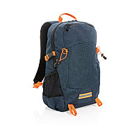 Рюкзак Outdoor с RFID защитой, без ПВХ, синий; оранжевый, Длина 32 см., ширина 16 см., высота 47,5 см.,