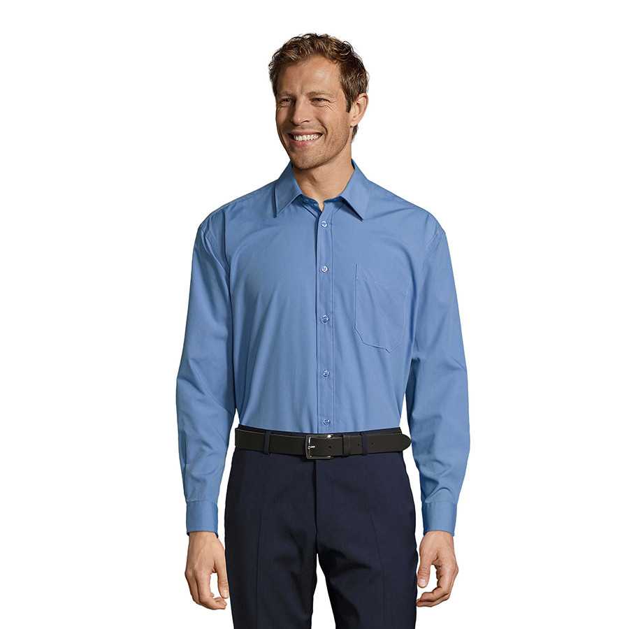 Рубашка мужская BALTIMORE 105, Синий, L, 716040.230 L - фото 7 - id-p65776775