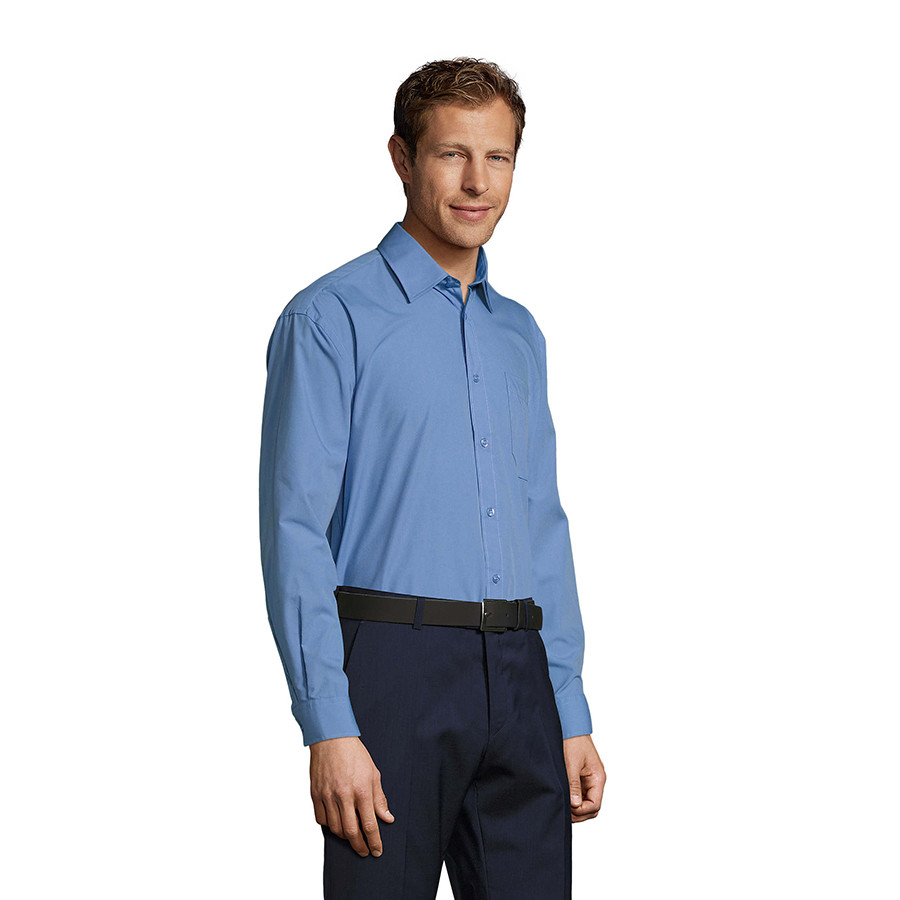 Рубашка мужская BALTIMORE 105, Синий, L, 716040.230 L - фото 9 - id-p65776775