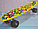 Пенни борд подростковый 57*14.5 Penny Board с гелевыми светящимися прозрачными колесами Фигурки, фото 8