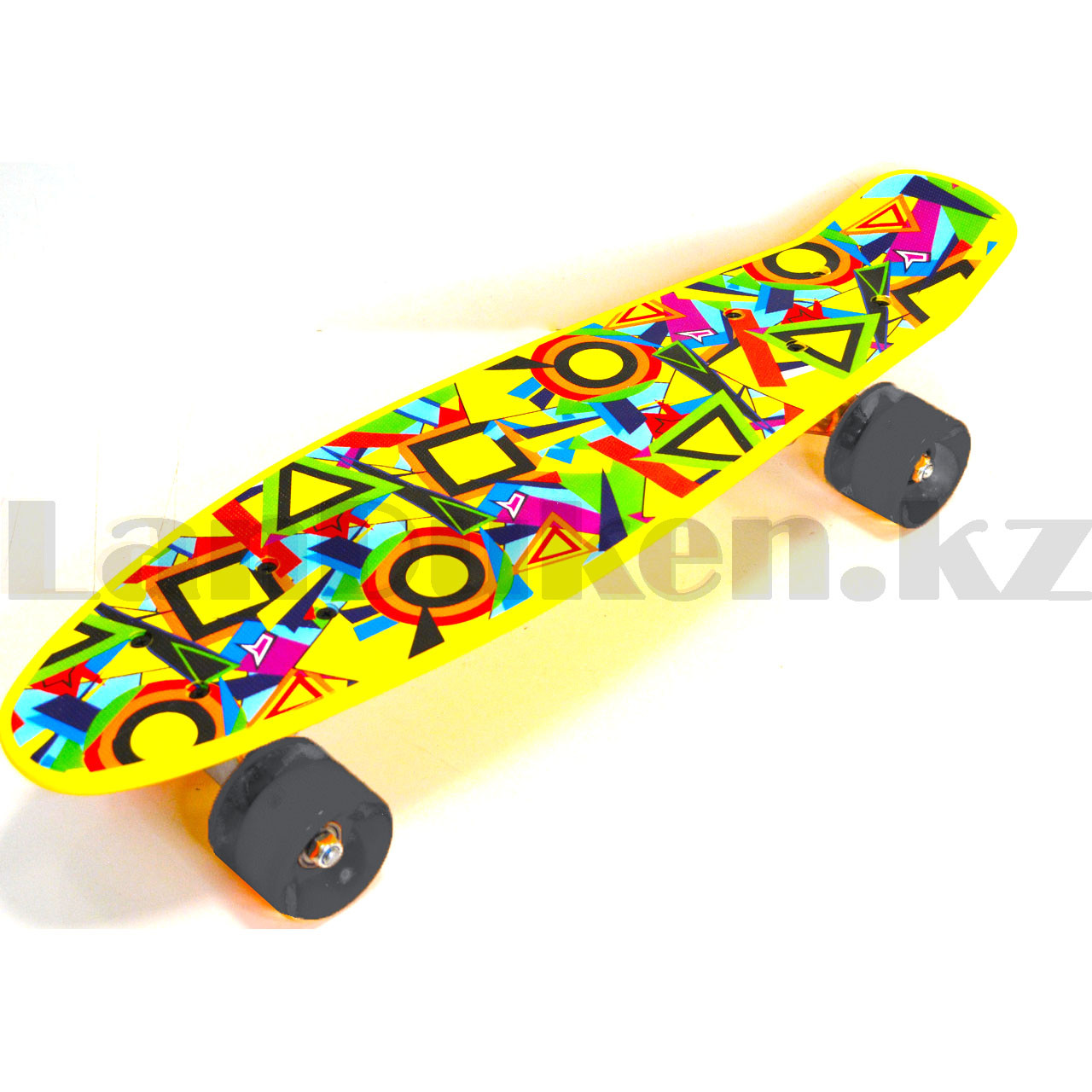 Пенни борд подростковый 57*14.5 Penny Board с гелевыми светящимися прозрачными колесами Фигурки - фото 7 - id-p79209080