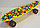 Пенни борд подростковый 57*14.5 Penny Board с гелевыми светящимися прозрачными колесами Фигурки, фото 10