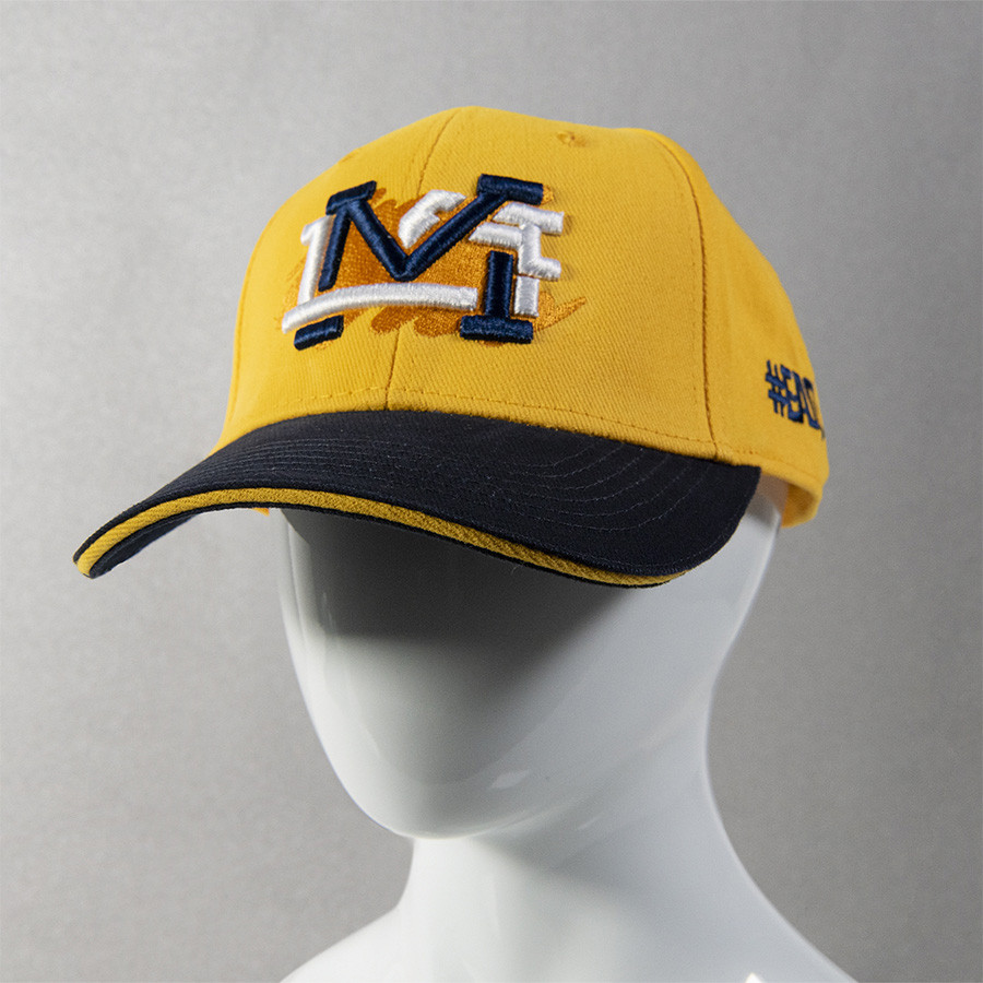 Бейсболка LIBERTY SANDWICH, 6 клиньев, сэндвич, металлическая застежка ...