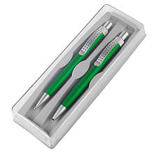 Набор SUMO SET, ручка и карандаш в футляре, Зеленый, -, 1310 15