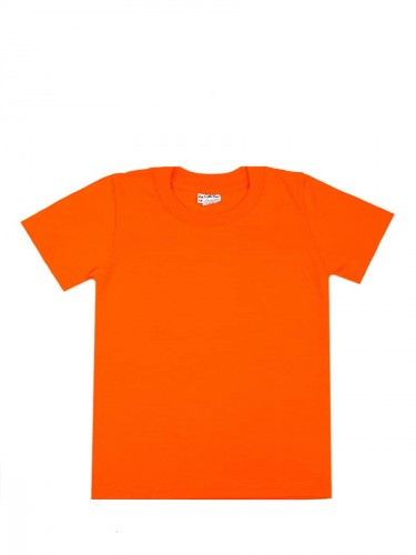 Футболки оранжевого  цвета ( 120-125 гр) | Футболки  однотонные оранжевого цвета
