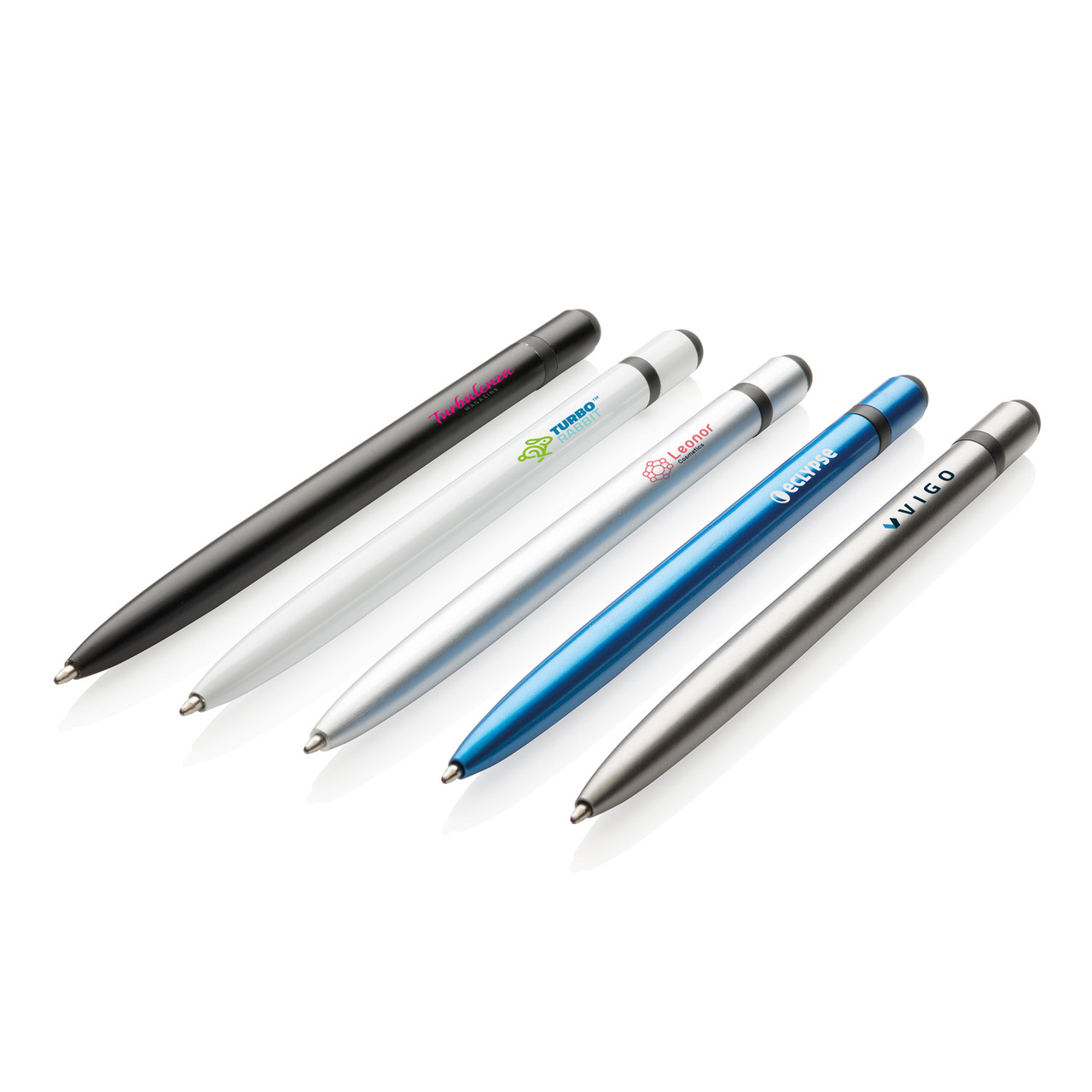 Металлическая ручка-стилус Slim, синий; , , высота 14 см., диаметр 0,8 см., P610.885 - фото 3 - id-p69074421