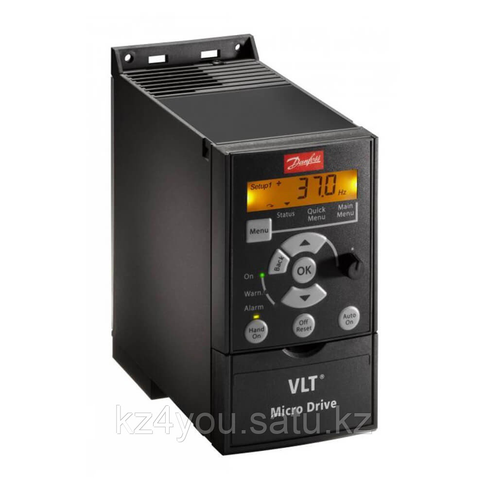 132F0002 - Преобразователь частоты FC-051 0,37 кВт / 0,50 л.с., ~200-240 В,IP 20/ Шасси,Без панели управления