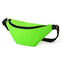 Сумка поясная STAN оксфорд 300, 120, Ярко-зелёный (26) (ONE SIZE)