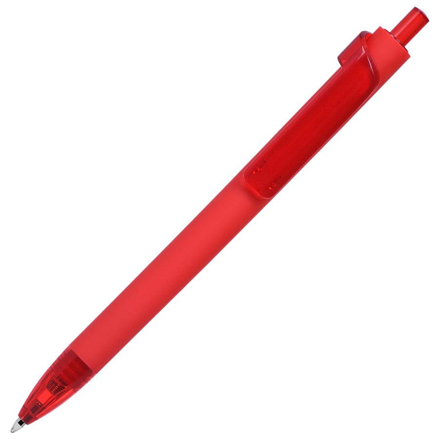 Ручка шариковая FORTE SOFT, покрытие soft touch, Красный, -, 606G 08