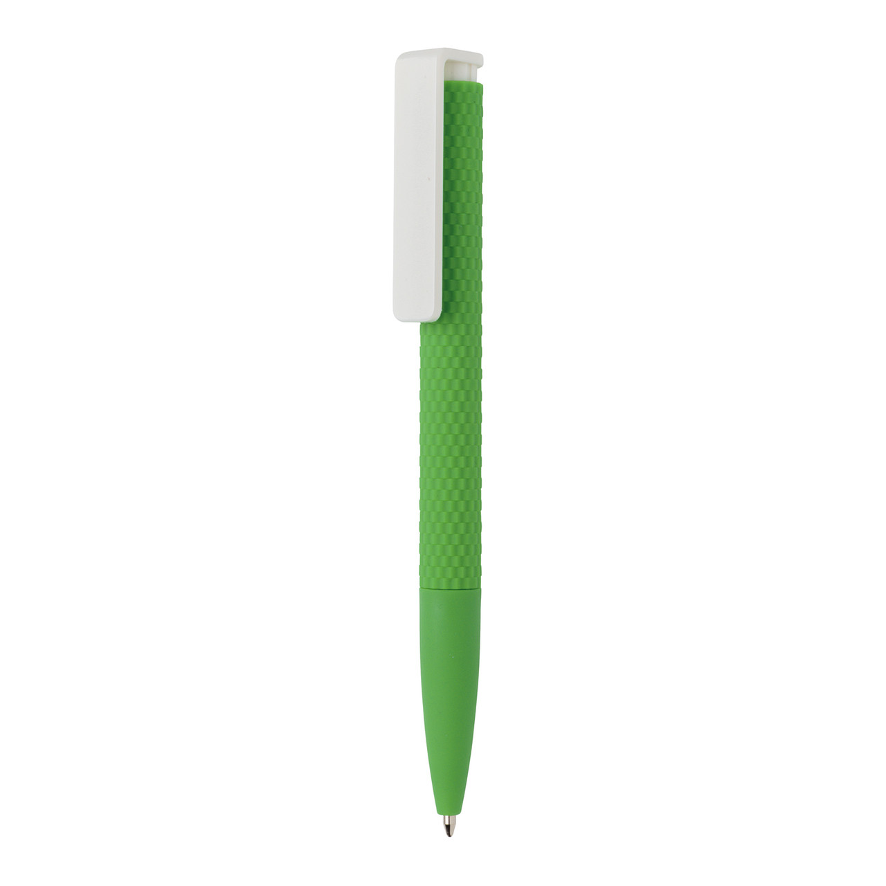 Ручка X7 Smooth Touch, зеленый; белый, , высота 14 см., диаметр 1,1 см., P610.637 - фото 1 - id-p69072936