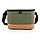 Двухцветная сумка-холодильник с пробковой отделкой, зеленый; , Длина 23,5 см., ширина 16 см., высота 16,4 см.,, фото 3