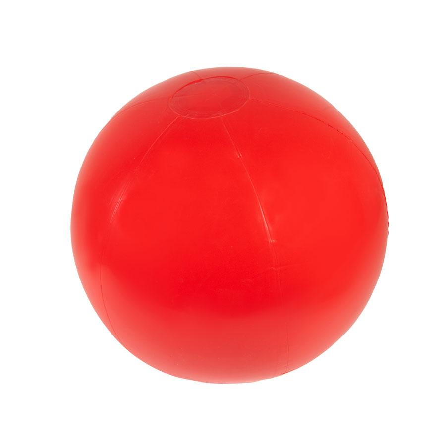 Мяч пляжный надувной; красный; D=40-50 см, не накачан, ПВХ, Красный, -, 343261 08 - фото 1 - id-p65783092