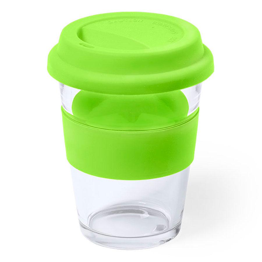 Стакан DURNOX  с силиконовой крышкой, Зеленый, -, 346869 18