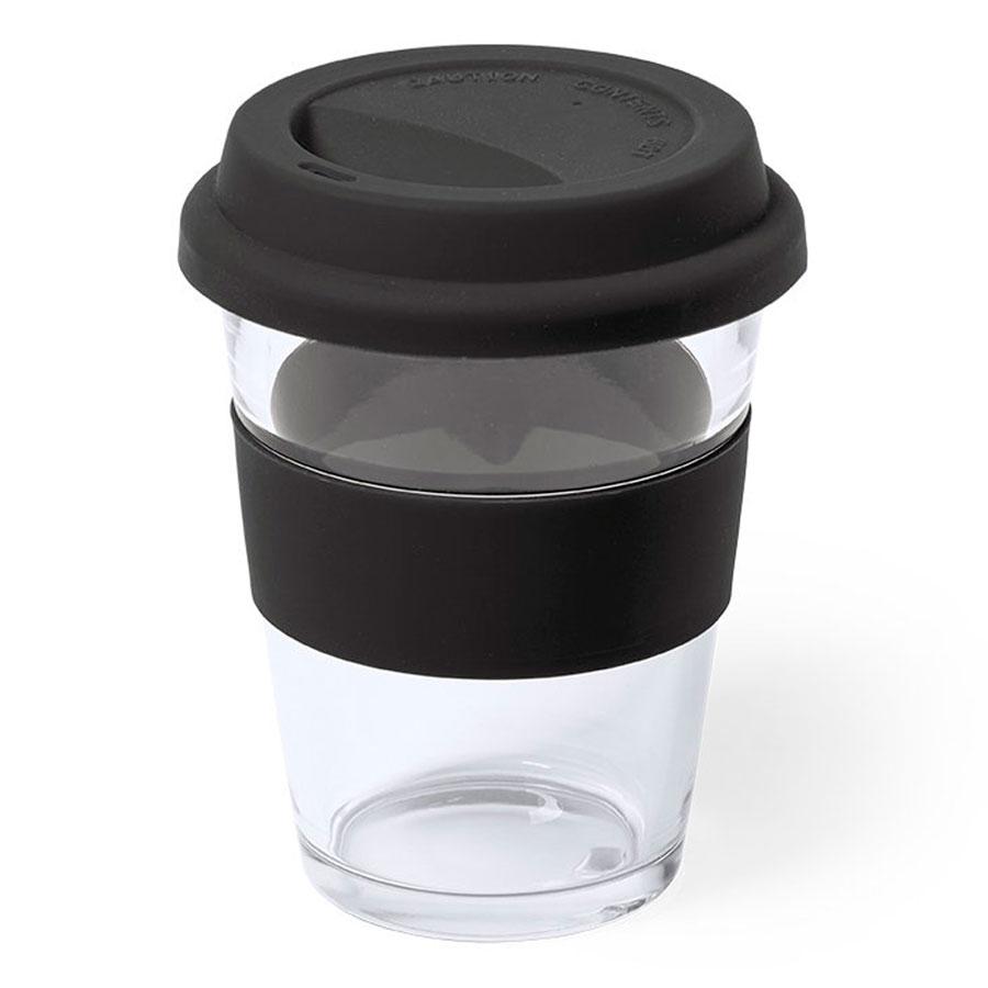 Стакан DURNOX с силиконовой крышкой, Черный, -, 346869 35