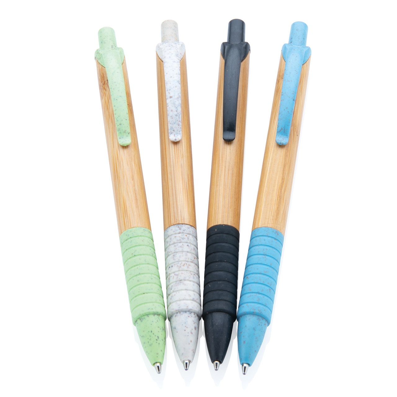 Ручка из бамбука и пшеничной соломы, синий; , , высота 14,2 см., диаметр 1,1 см., P610.535 - фото 5 - id-p69236656